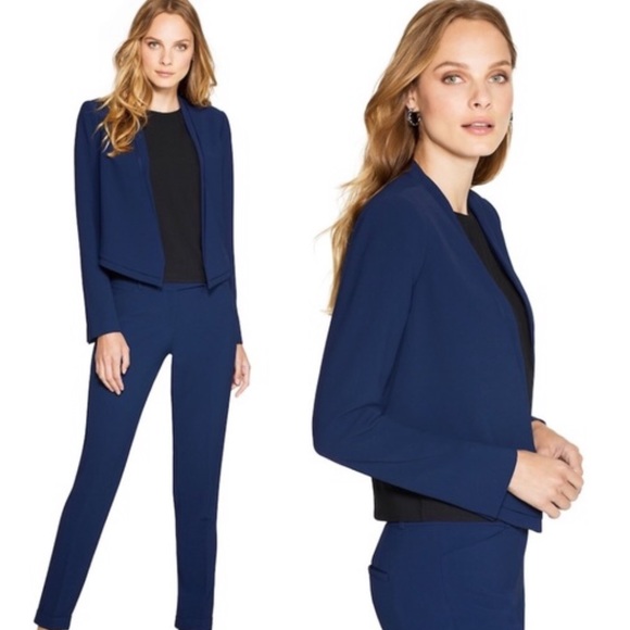 Coats | Cropped Navy Blue Blazer | Poshmark